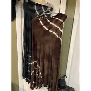 Love Nation Maxi Tie Skirts Dye BOGOs Sz S/M